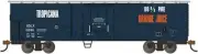 Bachmann 50' Steel Mechanical Reefer Tropicana 13088 Blue/Silver - HO Scale