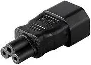 chenyang C14 to C5 Converter IEC 320 C14 Socket to C5 Plug Power Adapter