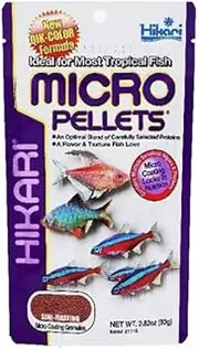 PremiumMicro Pellets Tropical Fish Food 80 gm Semi Floating