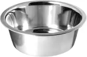Plato de Acero Inoxidable para Perro, 2 Cuartos, Tamaño Estándar