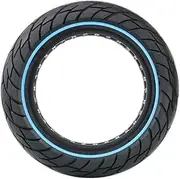 Compatible with Max G30 Honeycomb Solid Tire Compatible with Ninebot G30L G30D Electric Scooter Replacement 10 Inch 10 * 2.5 Rubber Tyre Parts Scooter Accessories(Blue Ring)