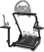 Marada G920 Racing Steering Wheel Stand Double Gear Adjustment Driving Simulator Cockpit Pro Compatible with Logitech G25, G27, G29,G920 Wheels and Thrustmaster T300RS T500RS,Wheel & Pedals Not Included