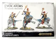 Warhammer 40k: Age of Sigmar - EVOCATORS ON CELESTIAL DRACOLINES - Sealed New