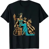 在飛比找蝦皮購物優惠-埃及女王埃及豔后埃及學埃及神話古埃及 T 恤