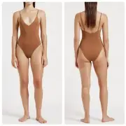 NWT Myra Swim Celine One Piece Swimsuit in Cedar Size Small