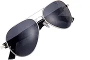 Meagtlva Bluetooth Sunglasses for Men and Women,Fast Charging Smart Glasses with Open Ear Speaker,Touch Voice Contro,Polarized Lens, Hands Free Calling