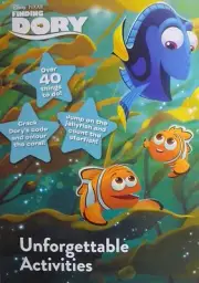 Disney Pixar Finding Dory Colourful Activity Book - 46 Unforgettable Activities