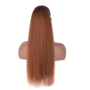 Fluffy Long Curly Fake Ponytail with Corn Whisker - 5.30 Colour