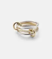 [Spinelli Kilcollin] Spinelli Kilcollin Sonja SG 18kt gold and sterling silver ring with diamonds N gold