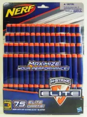 Nerf N-Strike 75 Elite Darts Refill Pack Official For Blaster