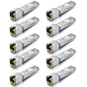 ipolex 1.25/2.5/5/10G SFP+ to RJ45 Transceiver, 1.25/2.5/5/10GBase-T:30m