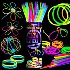 Premium Bright Glow Sticks Bulk Party Pack for Halloween - Glow in The Dark P...