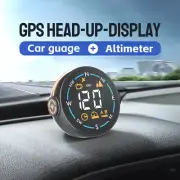 GPS Car On-Board Head Up Display LCD Digital Speedometer Compass Overspeed Alarm (for: Volkswagen)