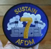 USS SUSTAIN AFDM-7 ~ Floating Dry Dock USN Navy Military Patch