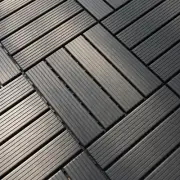Plastic Interlocking Deck Tiles 44 Pack 12x12 Waterproof Outdoor Patio Flooring