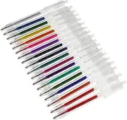 jojofuny 18pcs Vibrant Safe Multipurpose Highlighter Pens for Journaling Coloring Marking Smooth Writing Experience Office Desk Accessories