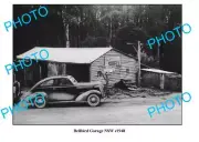 OLD 6x4 PHOTO BELLBIRD GARAGE NSW SHELL OIL SIGN