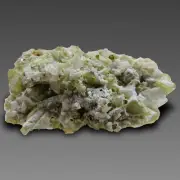 Green Tourmaline Crystals with Quartz From Chapku Mine, Pakistan