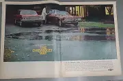 Chevrolet Way General Motors Vintage Print Ad 1966 20x13