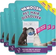 Vamoosh Pet Hair Dissolver for Washing Machines, 6x 3.5oz (2 Boxes), Removes Odour Dissolves Dog, Cat, Animal Fur, Cleans Pet Bedding in Washing Machine, Easy to Use, Up to 6 Washes