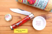 GEC Great Eastern Cutlery Tidioute 94 -"Southwest Salsa Cutter" Tomato Acrylic o