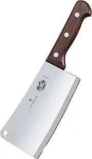 Victorinox Rosewood Heavy Duty Kitchen Cleaver, Brown, 5.4000.18