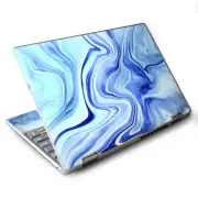 Skins for Lenovo Yoga 710 11" decals wrap Blue Marble Rocks Glass