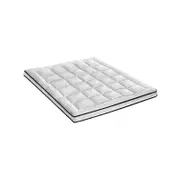 Mona Bedding Pillowtop Mattress Topper 2Layer Microfibre Protector Cover Queen Q