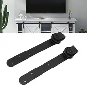 Sliding Barn Door Hardware Kit, Sliding Barn Wooden Door Hardware Barn Door Track for Single Double Bypass Door, Easy to Install, Smoothly and Quietly, Sliding Door Hardware Kit