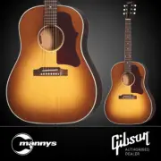 Gibson J-45 '50s Faded Acoustic Guitar w/ Pickup (Faded Sunburst) inc Hard Case