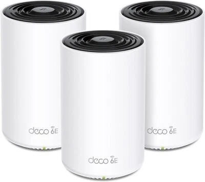 Deco AXE4900 Tri-Band Wifi 6E Mesh System (Deco XE70 Pro)| 2.5G WAN/LAN Ports