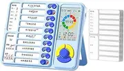 Study Timer,Chore Chart Board | Visual Clock Timer for Homeschool Classroom Kids Home Preschool Toddler Activities