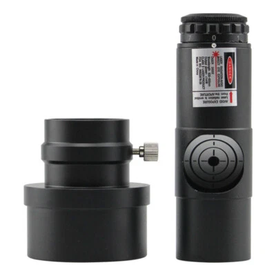 1.25 Inch Red Laser Collimator &2 Inch Adapter Metal Newtonian and SCT Telescope