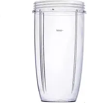 Replacement Cup for Nutribullet Replacement Parts 32oz for Nutri Bullet 600W and 900, NutriBullet 1000 Watt Prime/NutriBullet Pro+ 1200 Watt -Durable Blender Replacement Parts