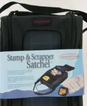 Generations 8x12x4 Inch Portable Stamp and Scrapper Satchel Scrapbooking
