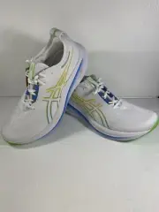 Size 8 - ASICS Gel Nimbus 26 (White/Blue) Mne's Running Shoes