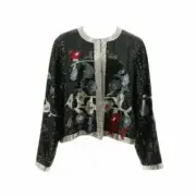 LaBellum Hillary Scott Sequined Jacket Women's, XL