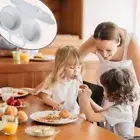 Cooker Steamer Tool Draining Egg Boiler Egg Steamer Double Cup Microwave Eggs