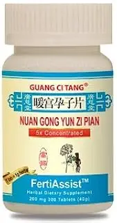 3 Bottles of Nuan Gong Yun Zi Pian FertiAssist Plus Fertility Blend for Women Family Planning- 200 Pills in each Bottle