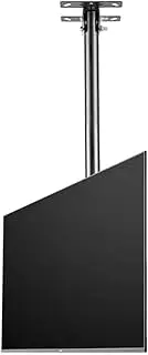 TV Mount,Sturdy Ceiling TV Mount,Sturdy 14-42 Inch Adjustable Height TV Ceiling Mount Bracket Full Motion 360° Rotation Tilting Swiveling for Living Room Bedroom