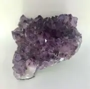 Large AMETHYST Quartz Crystal Cluster Druze Stone Reiki Display Specimen Over 2#
