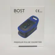 BOST: Finger Pulse Oximeter Heart Rate Monitor Blood Oxygen Saturation NEW