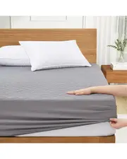 Unikome Waterproof Diamond Quilted Mattress Protector