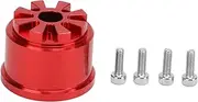 Aluminum Differential Carrier, Professional Replacement Fine Polished Differential Carrier Case, For Summit 1/10 Rc Cars (Red)