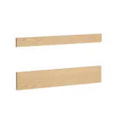 Kaboodle 900mm Oak Latte Oven Front Panels - 2 Pack
