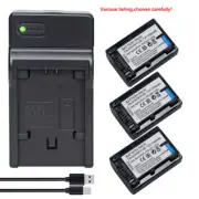 Battery or Charger for Sony NP-FV50 HDR-TD20 HDR-TD30 HDR-XR150 HDR-XR155 XR160