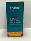 Elviros Cervical Memory Foam Pillow, Contour Pillows for Neck and Shoulder Pain
