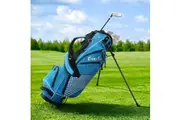 Everfit Golf Clubs Set Junior Right Handed Golf Wedges Iron Golf Stand Bag