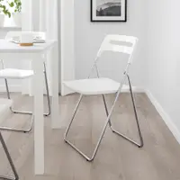 在飛比找蝦皮購物優惠-絕版色/北歐工業風IKEA宜家NISSE餐椅折疊椅餐椅單椅工