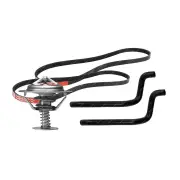 Gates Thermostat Heater Hose Drive Belt for Nissan Navara D40 2.5L 106KW 2009